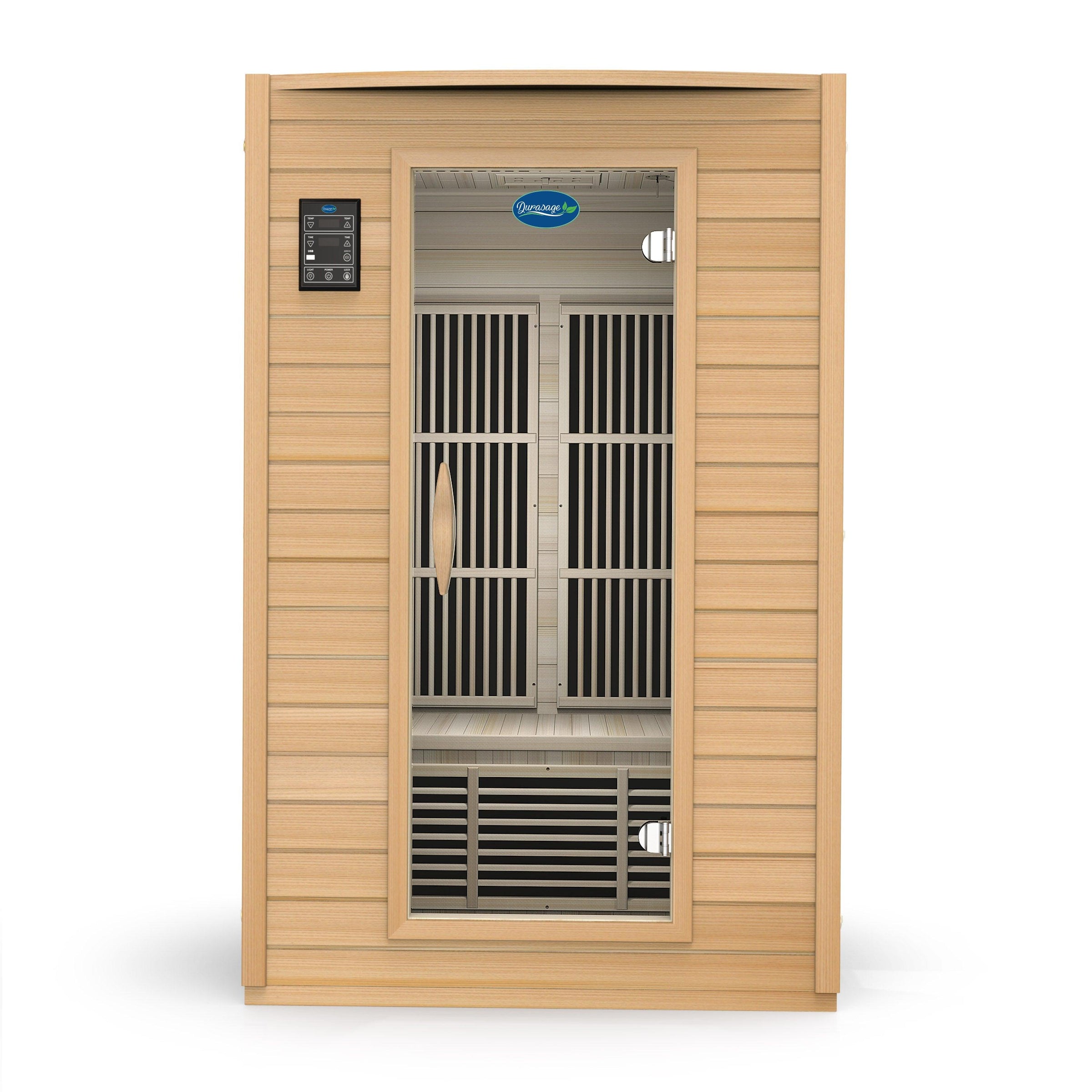 Durasage 2-Person Canadian Hemlock Infrared Sauna