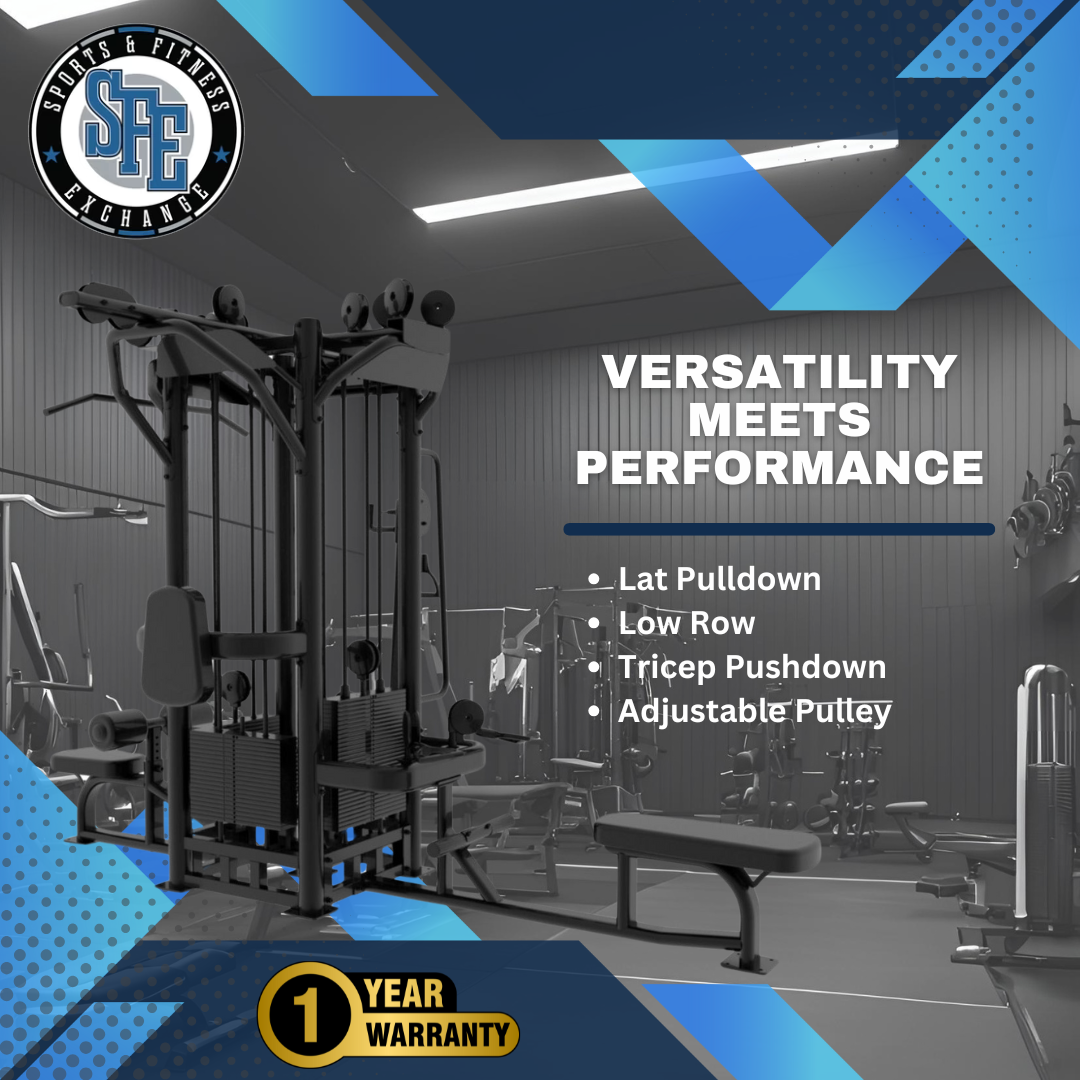 Sports & Fitness Exchange Jungle Gym 4-Station Machine