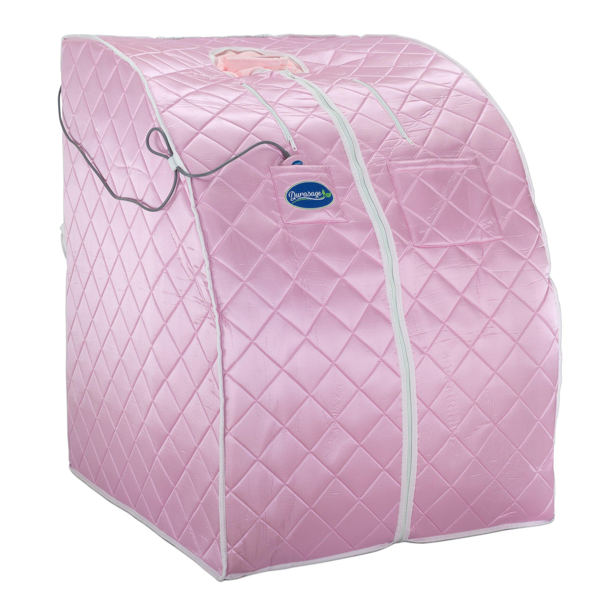 Durasage Light Pink Large Portable Low EMF Infrared Sauna