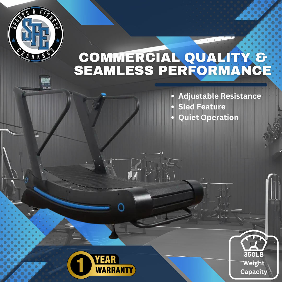 Sports & Fitness Exchange Air Runner Pro Curved Treadmill