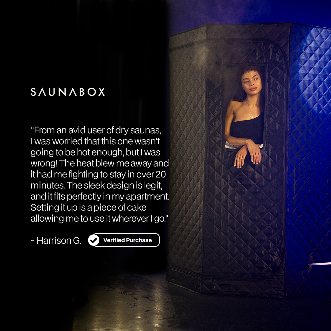SaunaBox SmartSteam Pro Portable Steam Sauna