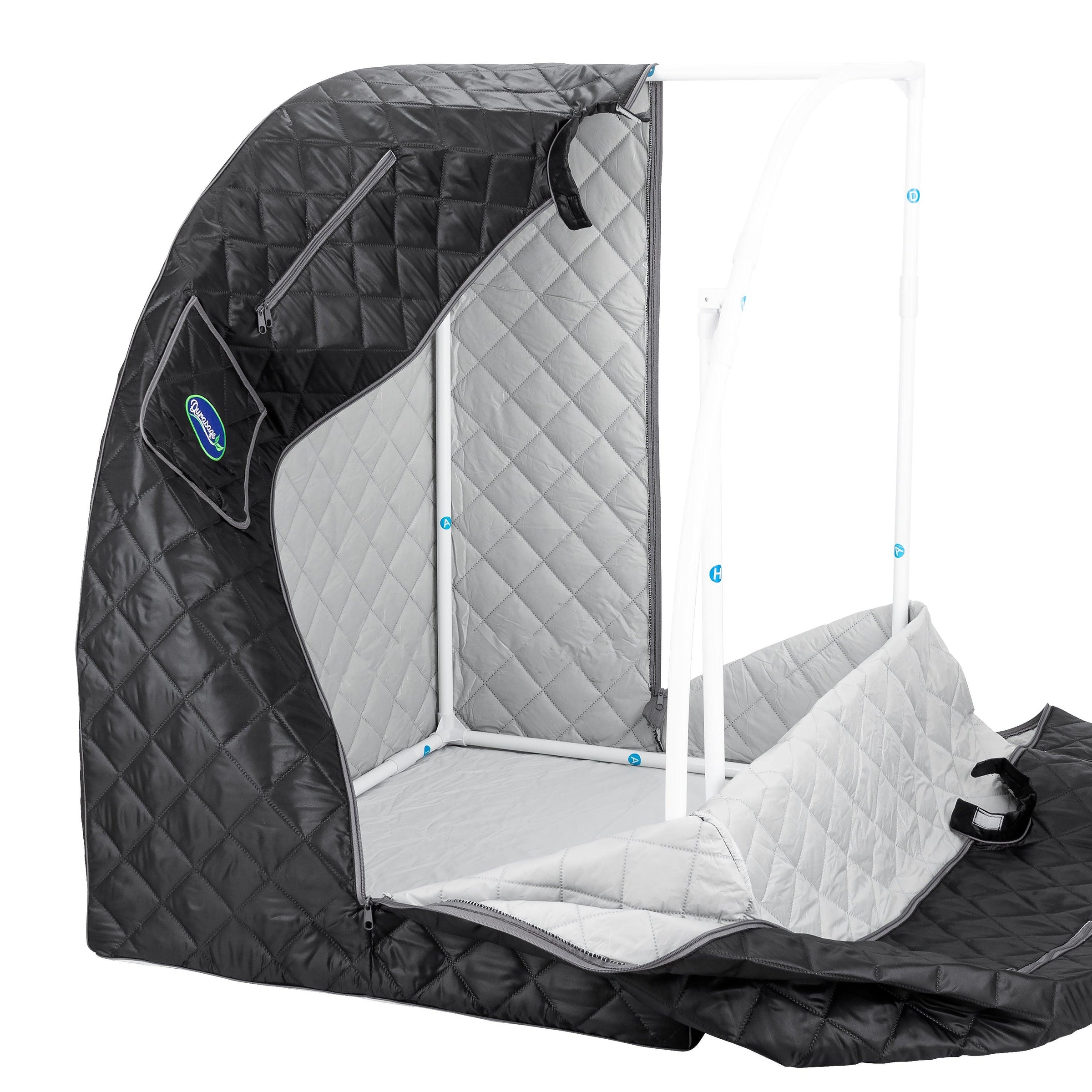 Durasage Black Personal Portable Steam Sauna