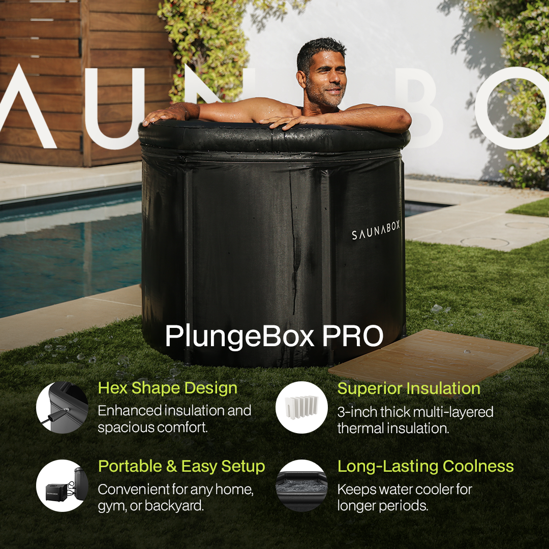PlungeBox PRO Insulated Cold Plunge Tub