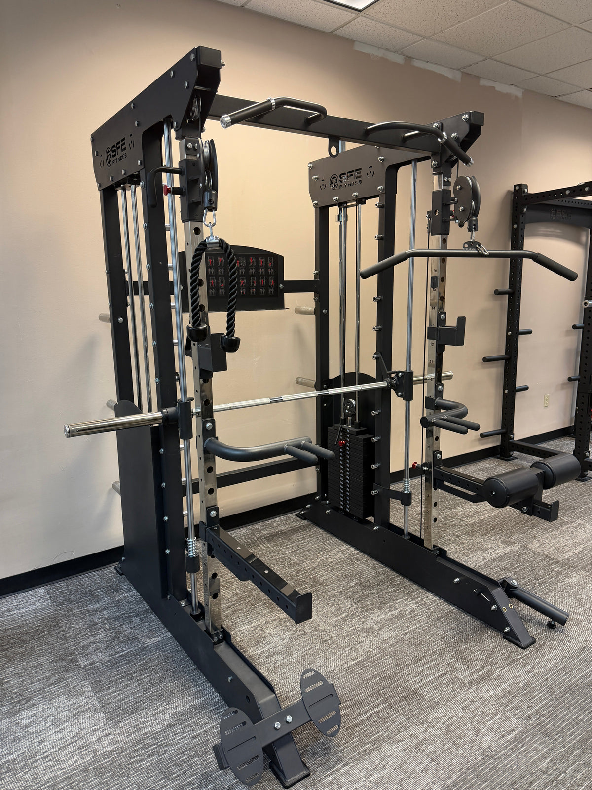Sports & Fitness Exchange All-in-One Smith Machine and Functional Trainer