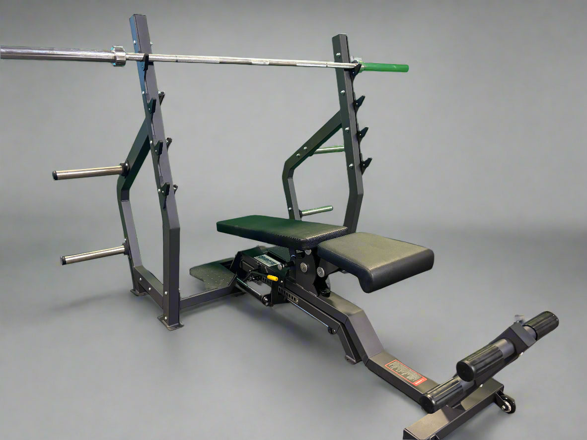 Sports & Fitness Exchange Adjustable Olympic Incline Decline Bench