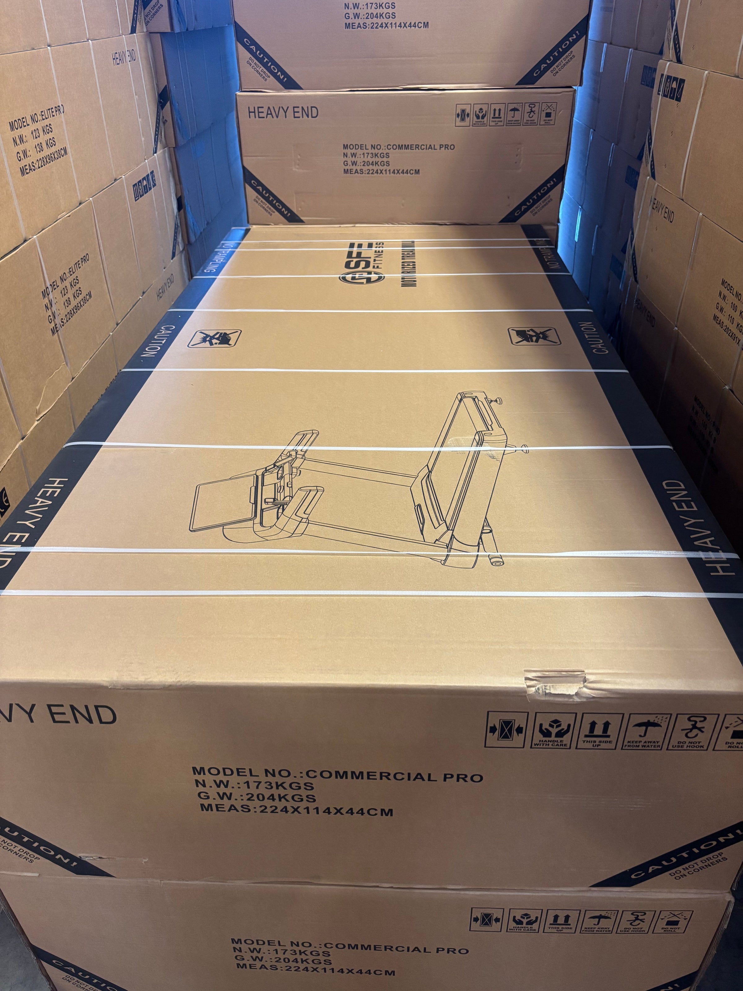 Sports & Fitness Exchange Commercial Pro Treadmill