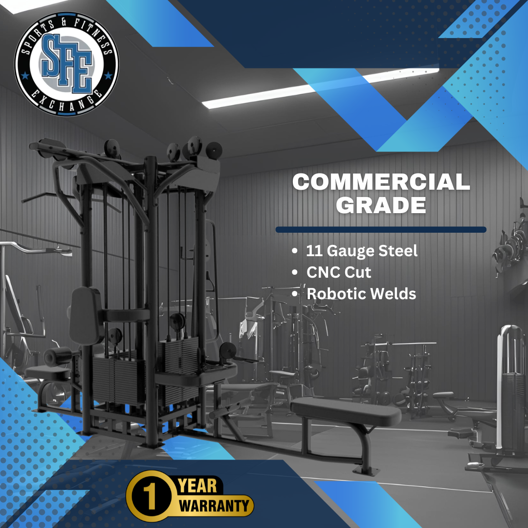 Sports & Fitness Exchange Jungle Gym 4-Station Machine