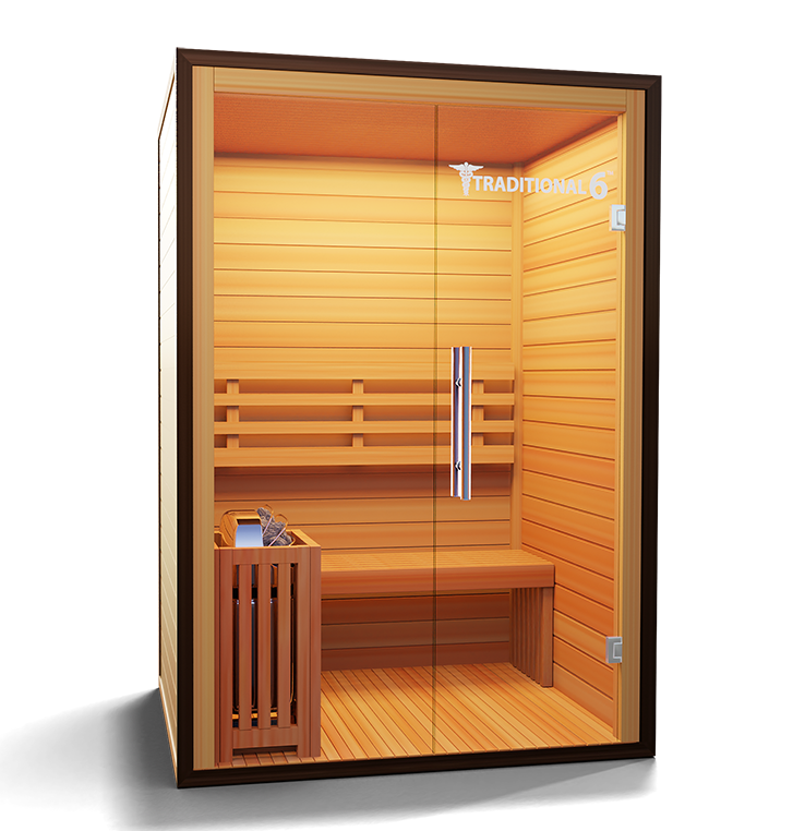 Medical Sauna 3 Person Traditional Steam Sauna (Traditional 6)
