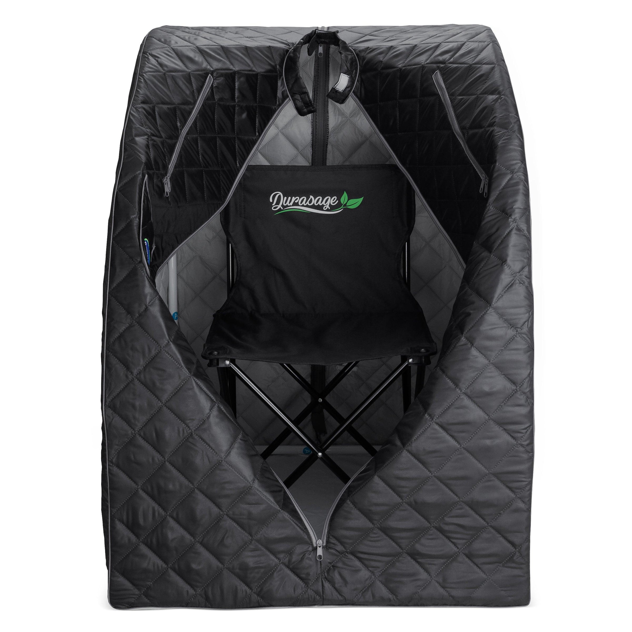 Durasage Black Personal Portable Steam Sauna