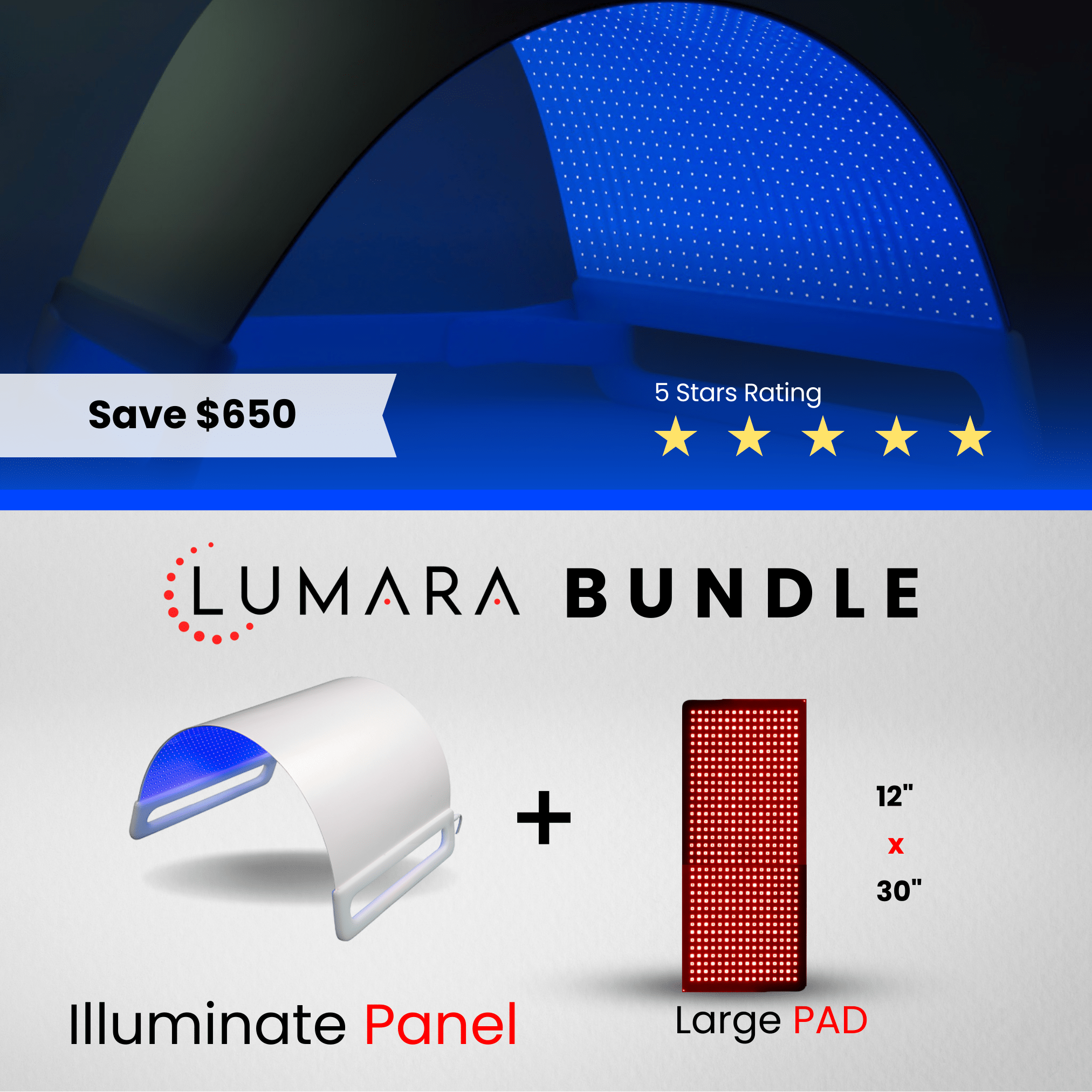 Lumara Illuminate Blue Light Panel