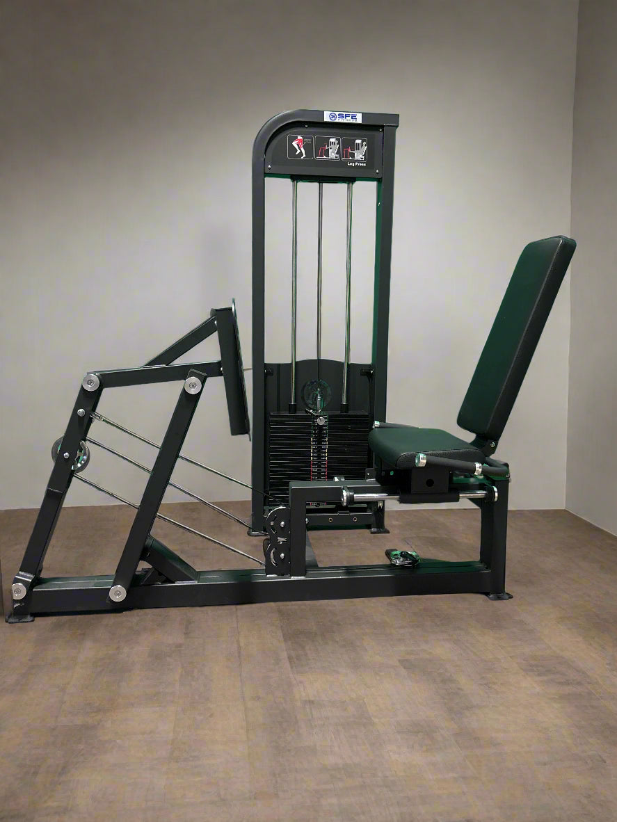 Sports & Fitness Exchange Horizontal Leg Press Selectorized Machine