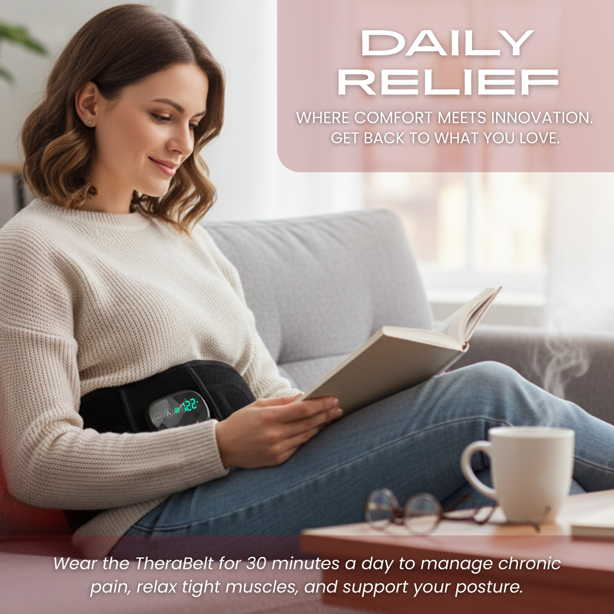 Therasage TheraBelt Red Light Therapy Belt