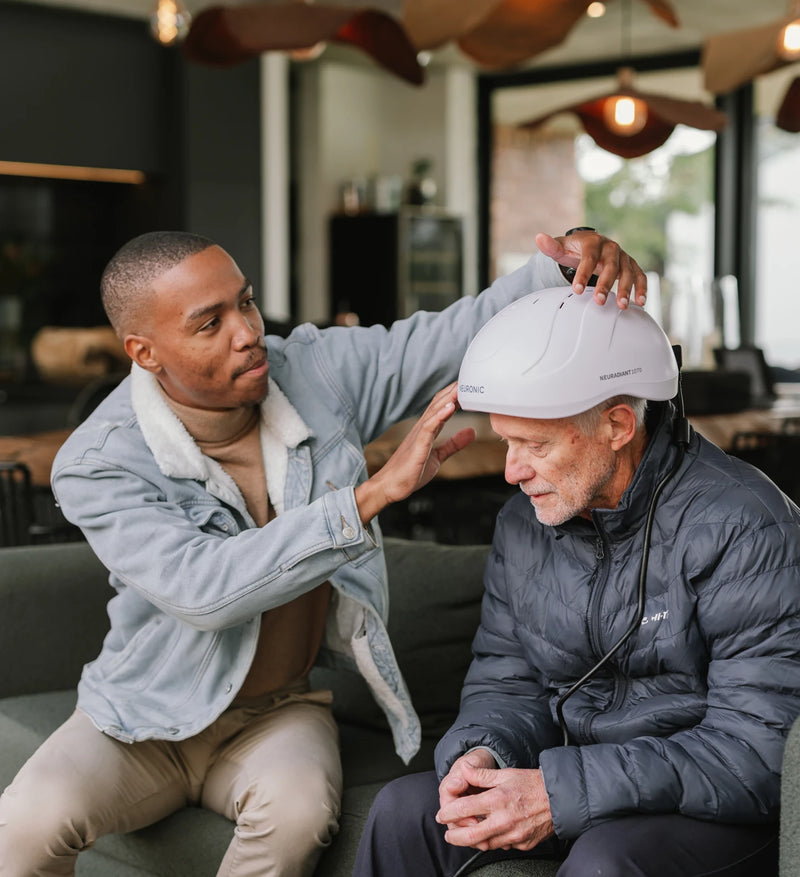 Neuronic Neuradiant 1070 Transcranial Red Light Therapy Helmet