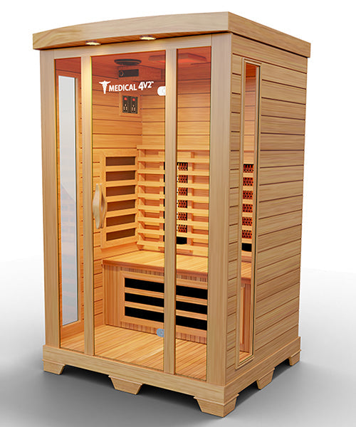 Medical Sauna 2 Person Full Spectrum Infrared Sauna (Medical 4)