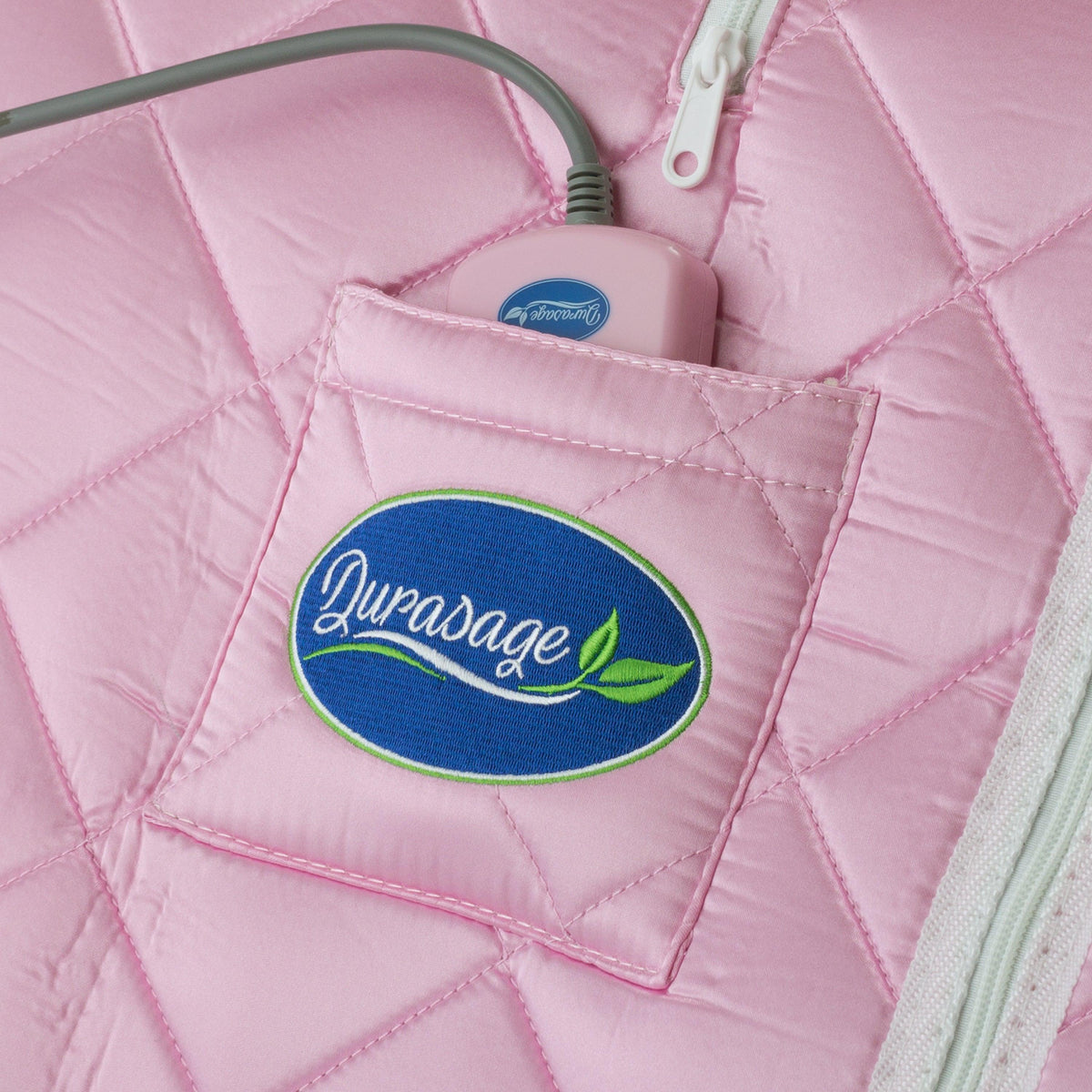 Durasage Light Pink Large Portable Low EMF Infrared Sauna