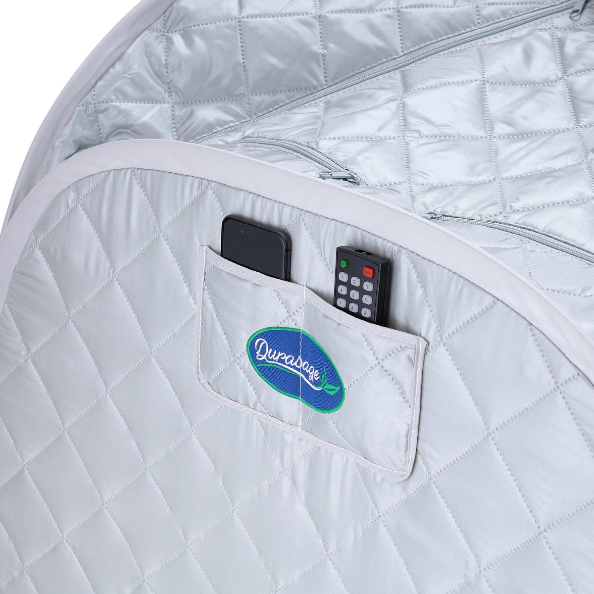 Durasage Silver Personal Foldable Steam Sauna