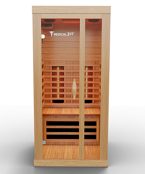 Built-in chromotherapy lighting