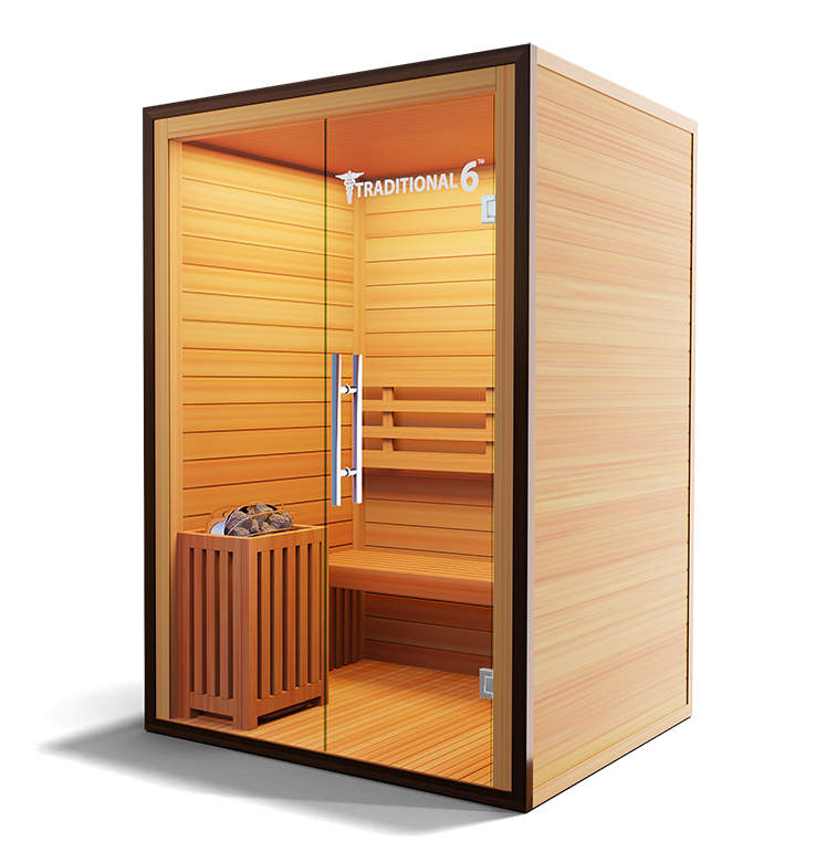 Medical Sauna 3 Person Traditional Steam Sauna (Traditional 6)