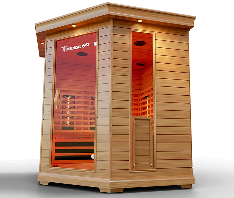 Medical Sauna 4-6 Person Full Spectrum Infrared Sauna (Medical 6)