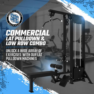 Sports & Fitness Exchange Lat Pulldown and Low Row Combo Machine