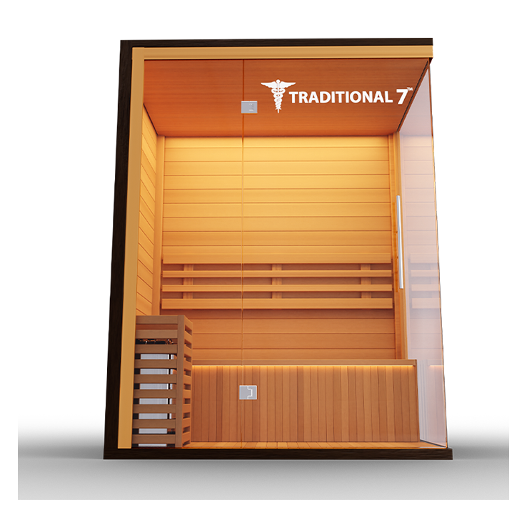 Built-in chromotherapy lighting
