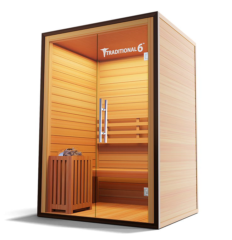 Medical Sauna 3 Person Steam Sauna Traditional 6