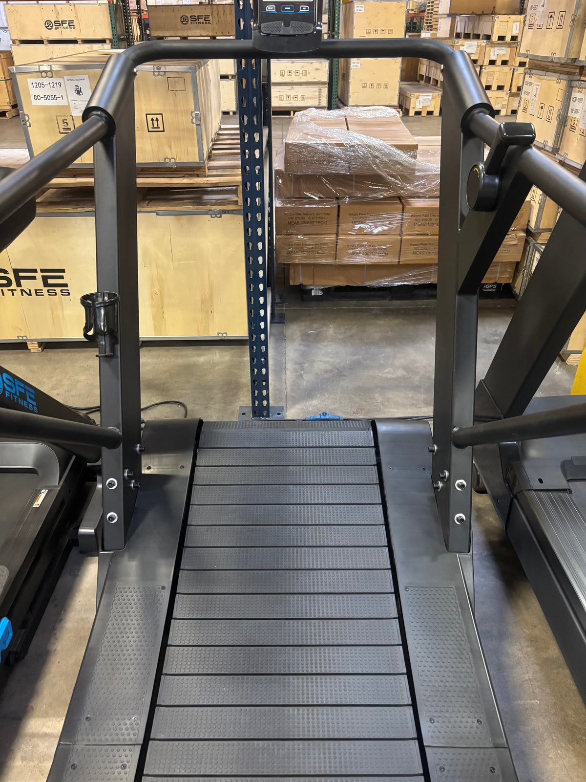 Sports & Fitness Exchange Curved Air Runner Elite Pro with Sled Push