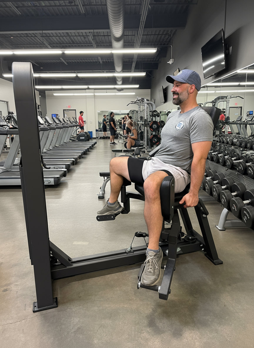Sports & Fitness Exchange Hip Abductor and Adductor Selectorized Machine – view 5