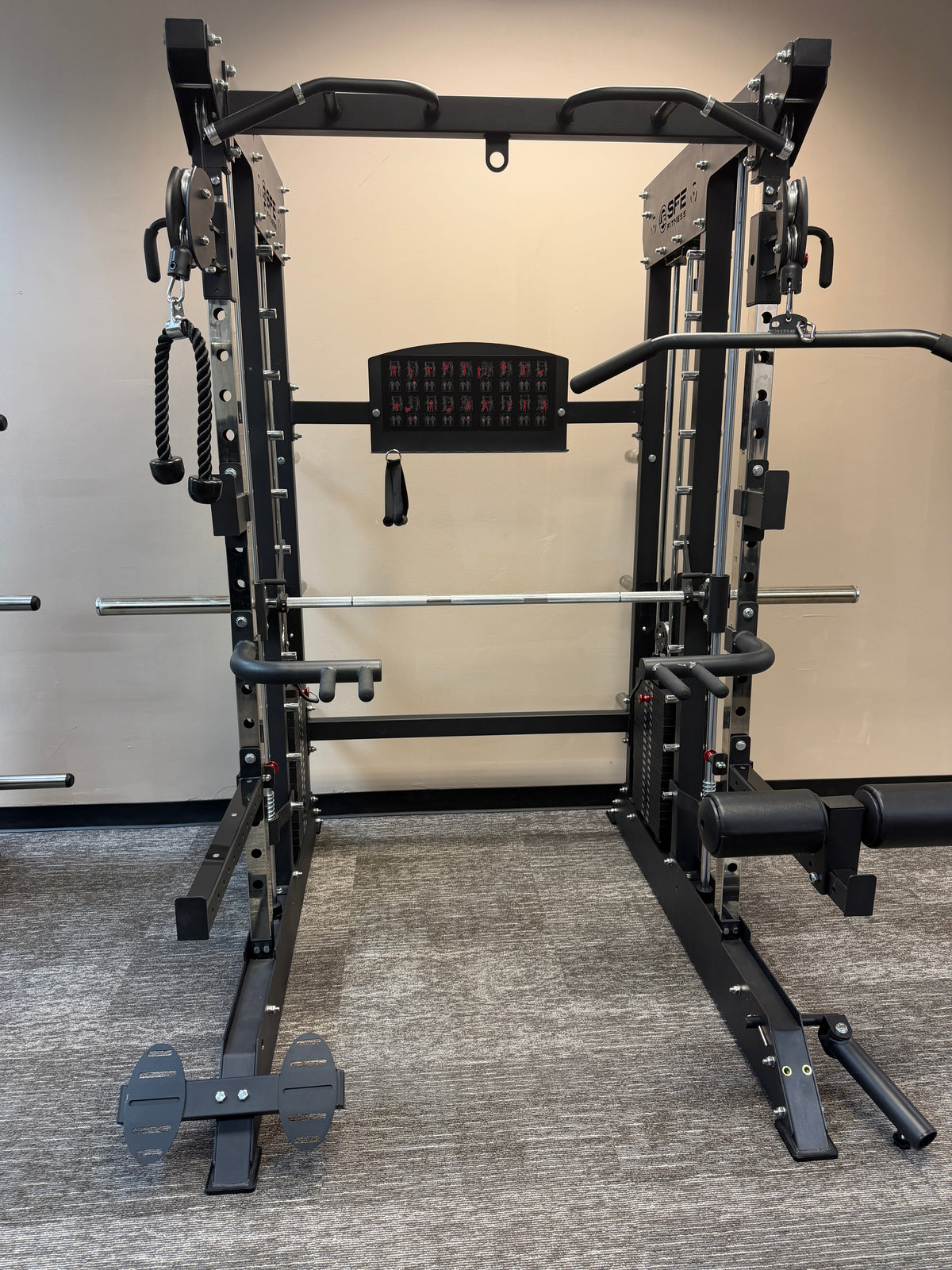 Sports & Fitness Exchange All-in-One Smith Machine and Functional Trainer