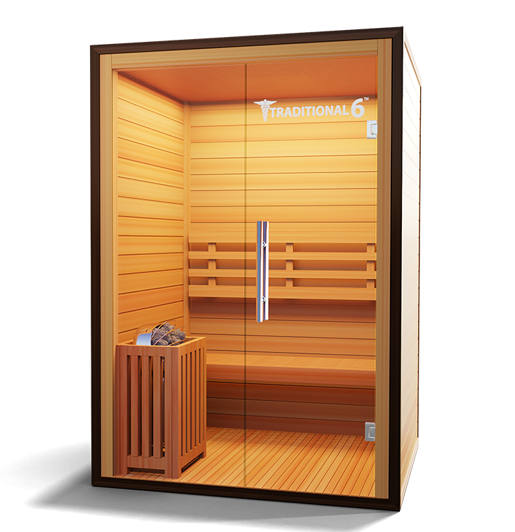Medical Sauna 3 Person Traditional Steam Sauna (Traditional 6)