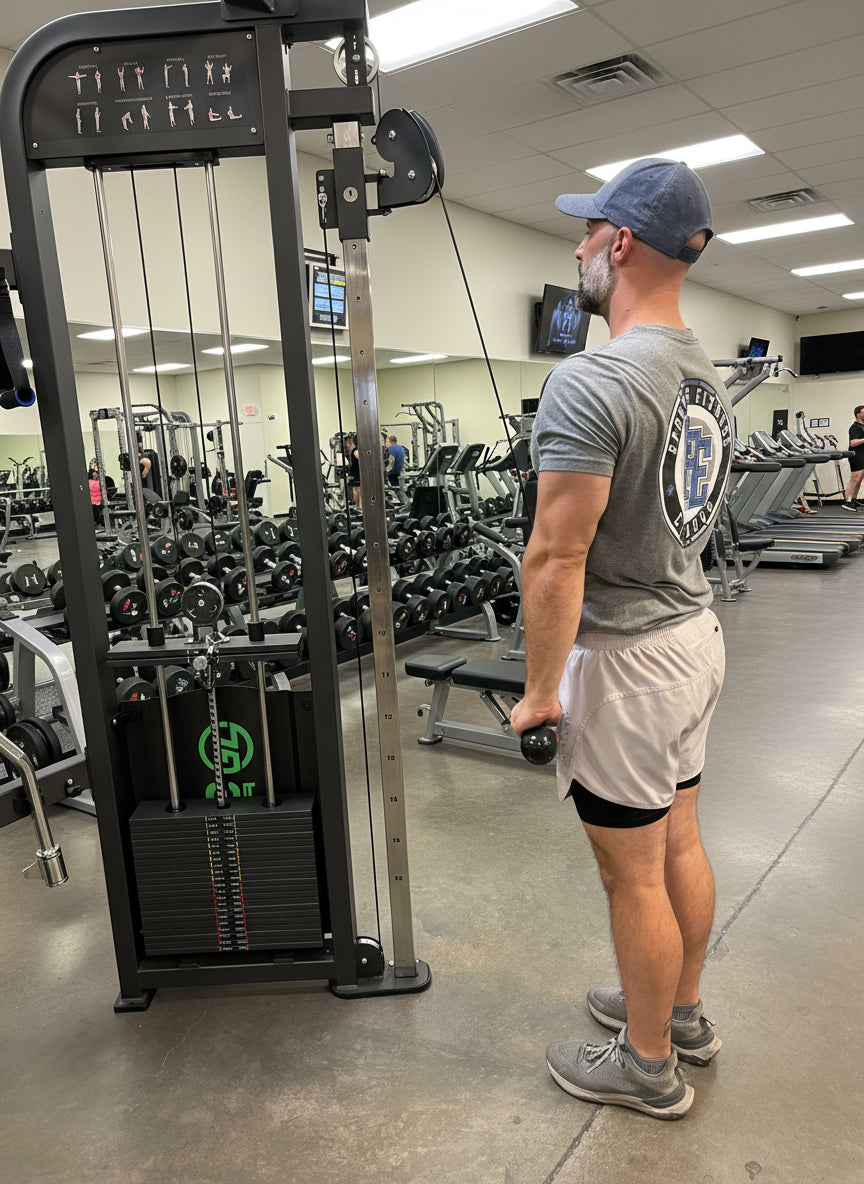 Sports & Fitness Exchange Dual Stack Functional Trainer Home Gym