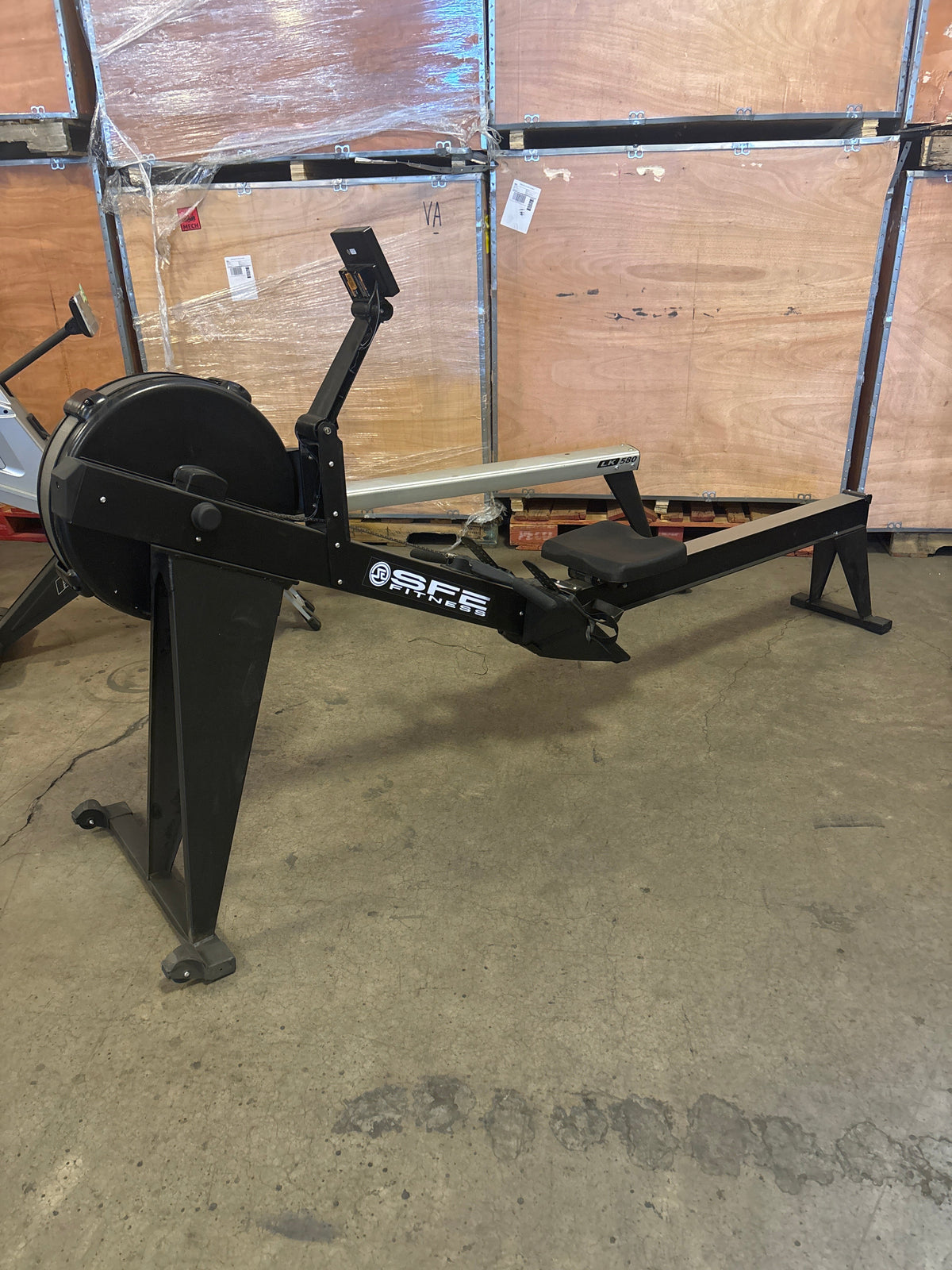 Sports & Fitness Exchange Air Rowing Machine Elite