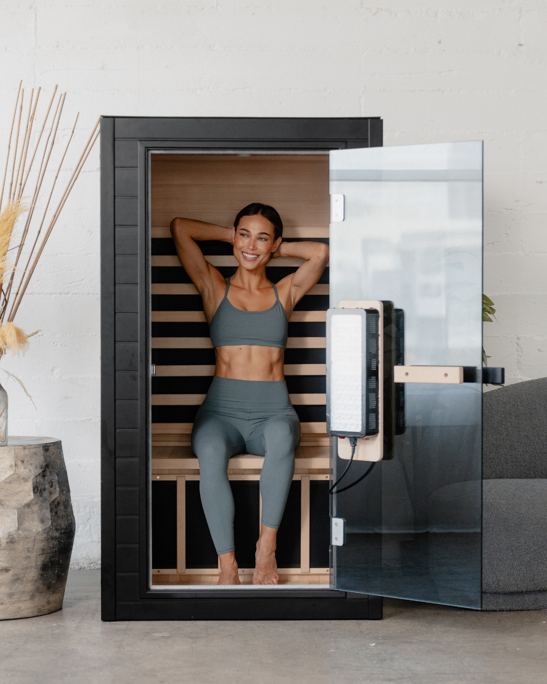 SaunaBox Solara Full Spectrum Infrared Sauna – view 17