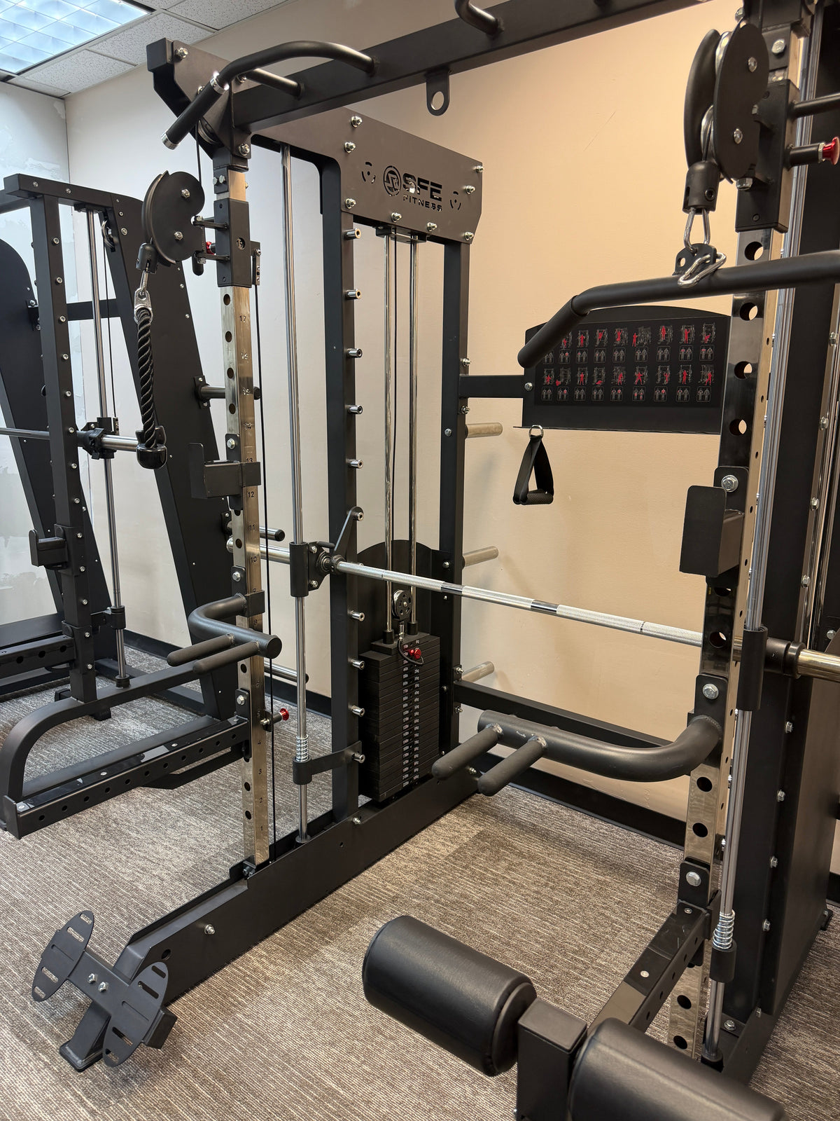 Sports & Fitness Exchange All-in-One Smith Machine and Functional Trainer