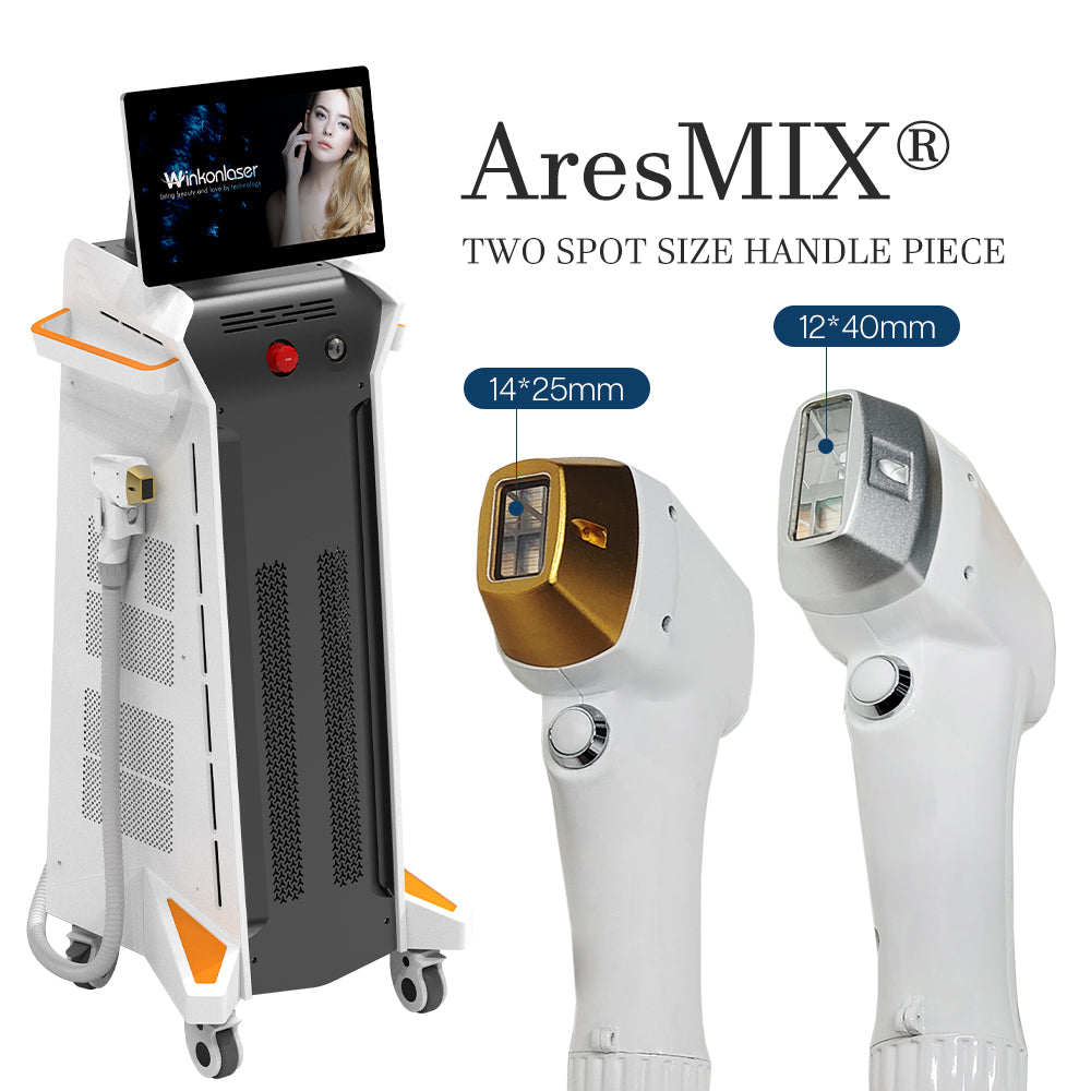 4-wavelength laser, 5-in-1 cooling, 200M shots, all skin tones.