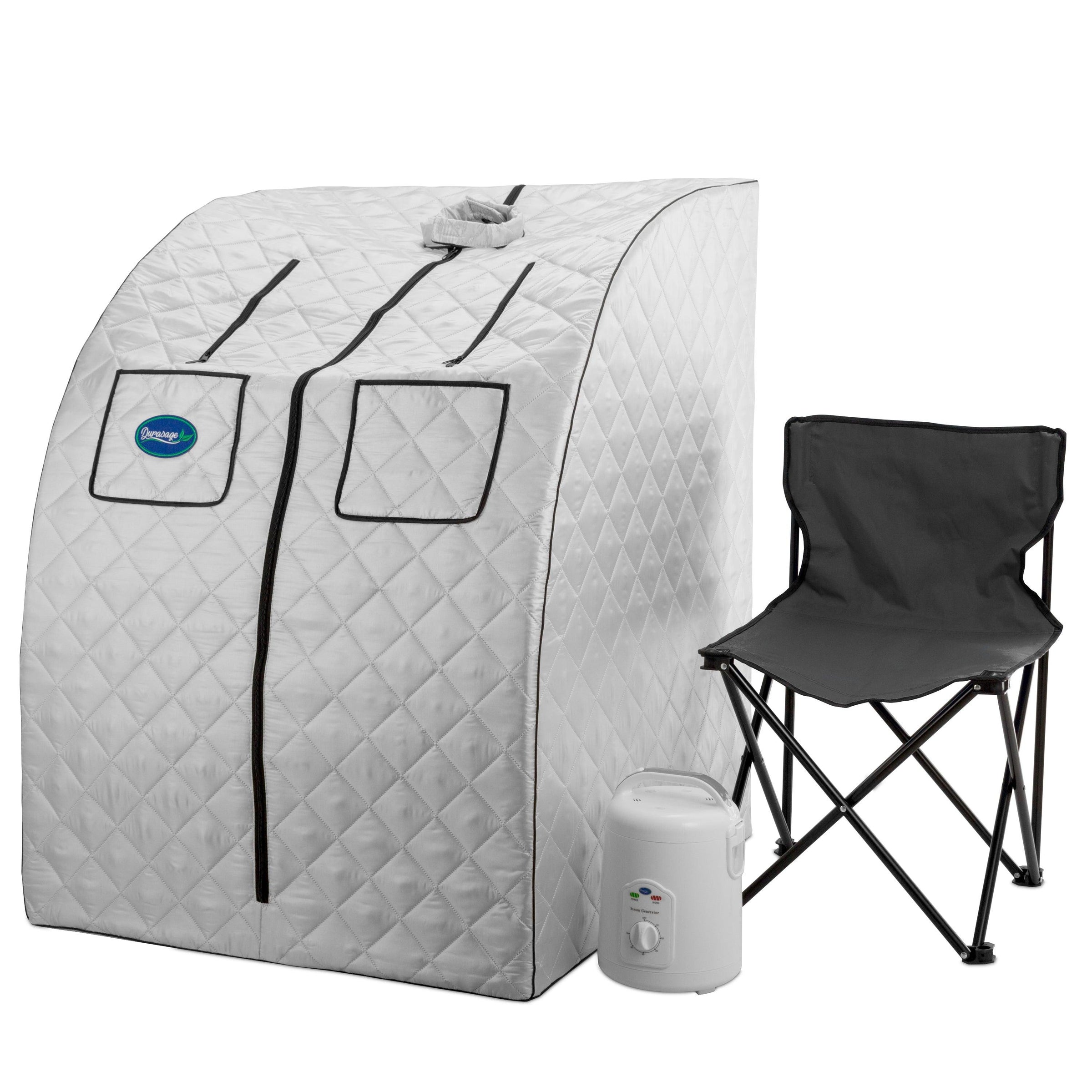Durasage Silver Oversized Portable Steam Sauna