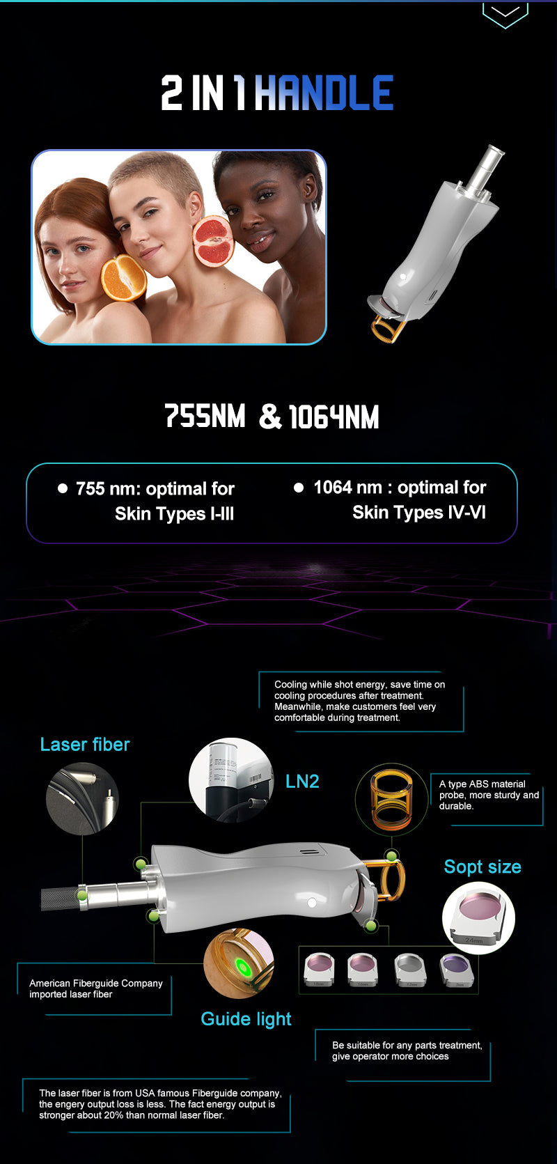 Winkonlaser Alexpulse EL200B Alexandrite Laser Hair Removal Machine