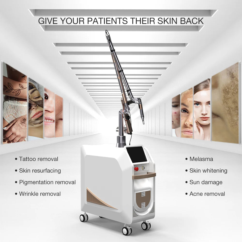 Winkonlaser Picoking EL900 Picosecond Laser Tattoo Removal Machine