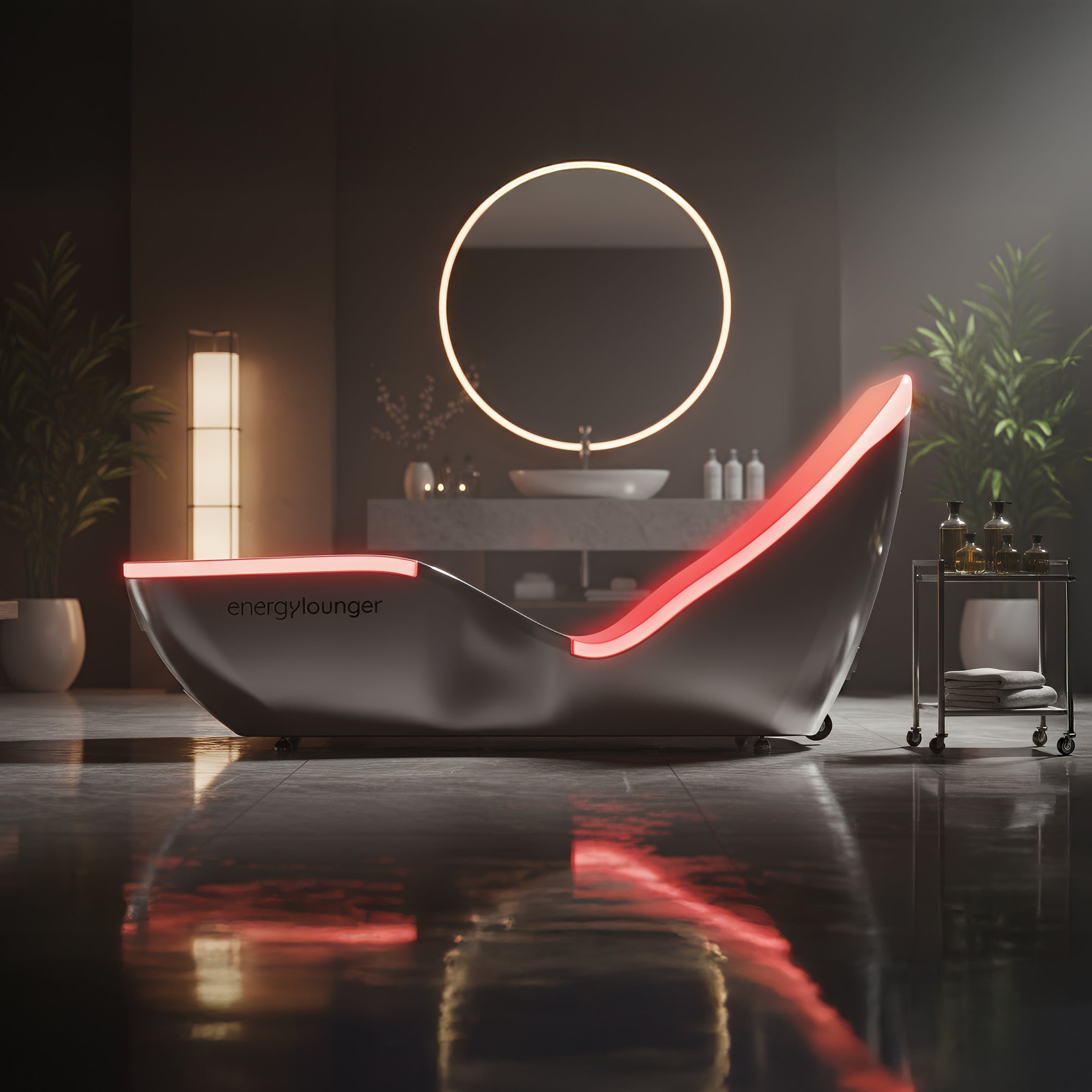 EnergyLounger Full-Body Red Light Therapy Lounger (Includes Free Blanket)