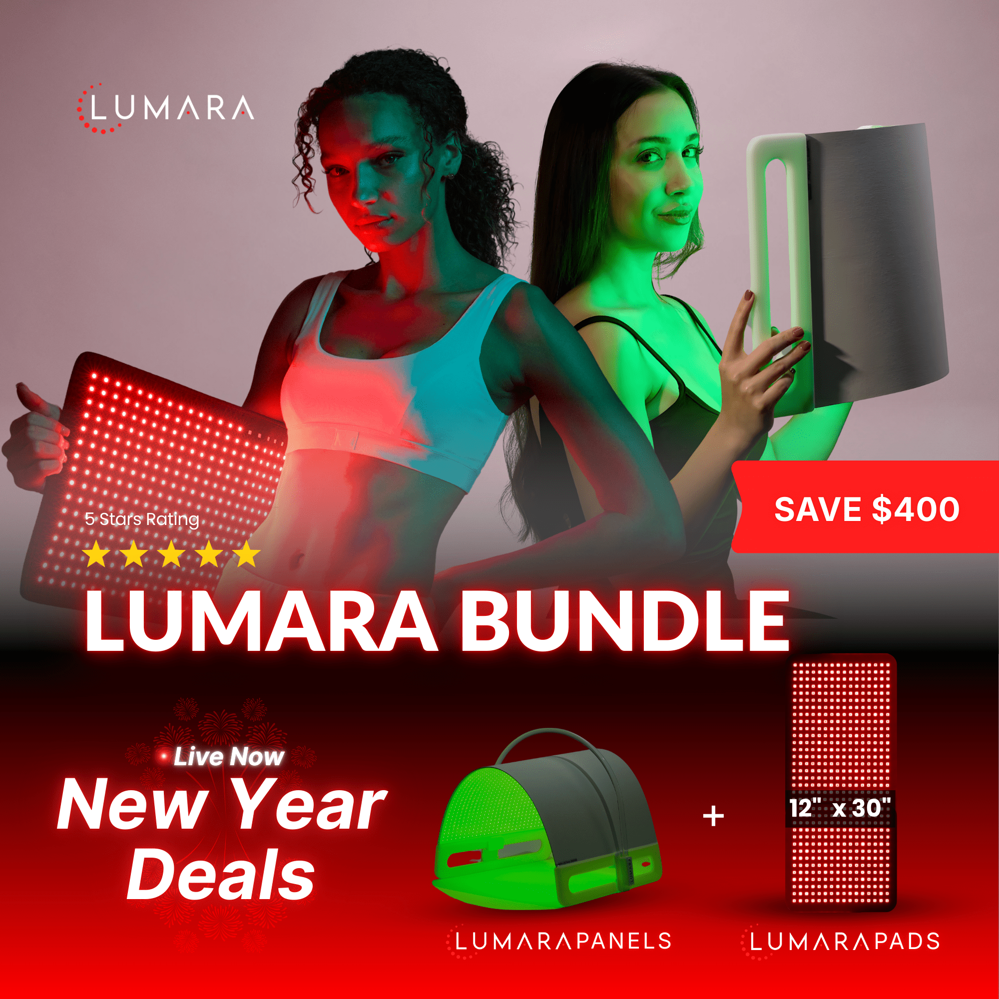 Lumara Illuminate Green Light Panel