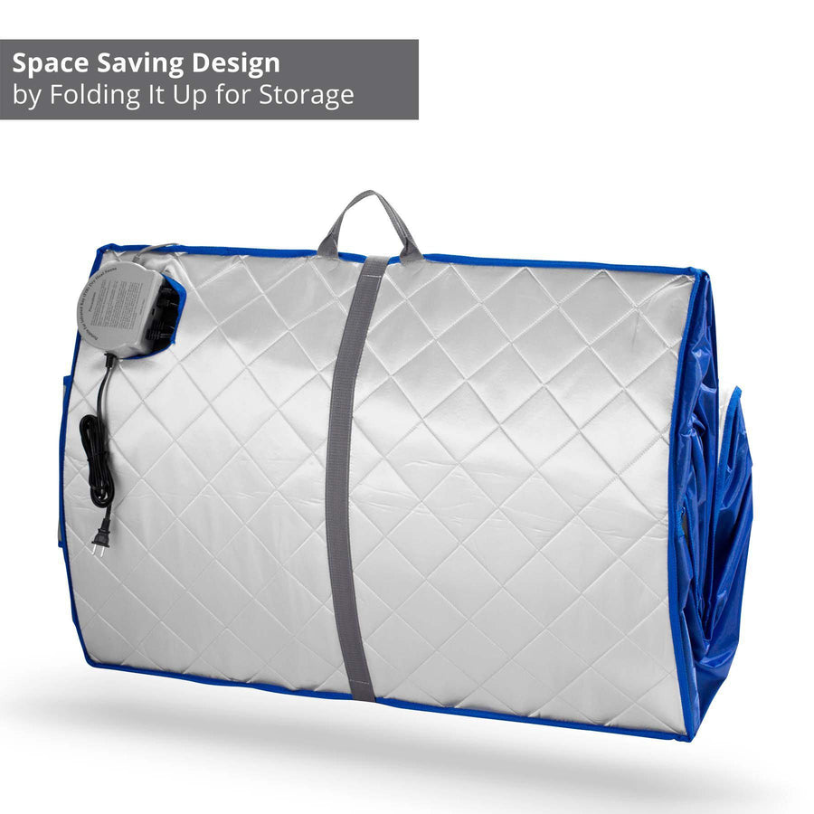 Folds flat for storage