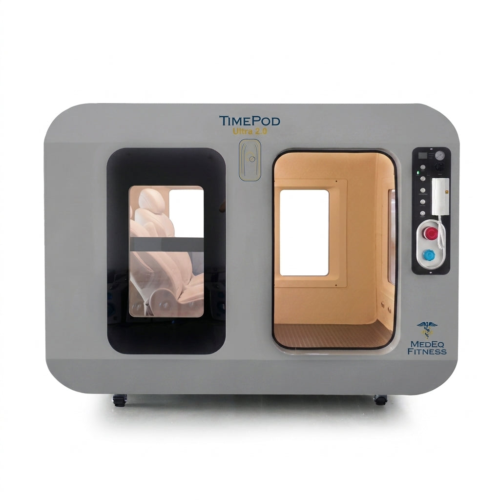 MedEq TimePod Ultra 2 Two-Person 2.0 ATA Hard-Shell Hyperbaric Chamber