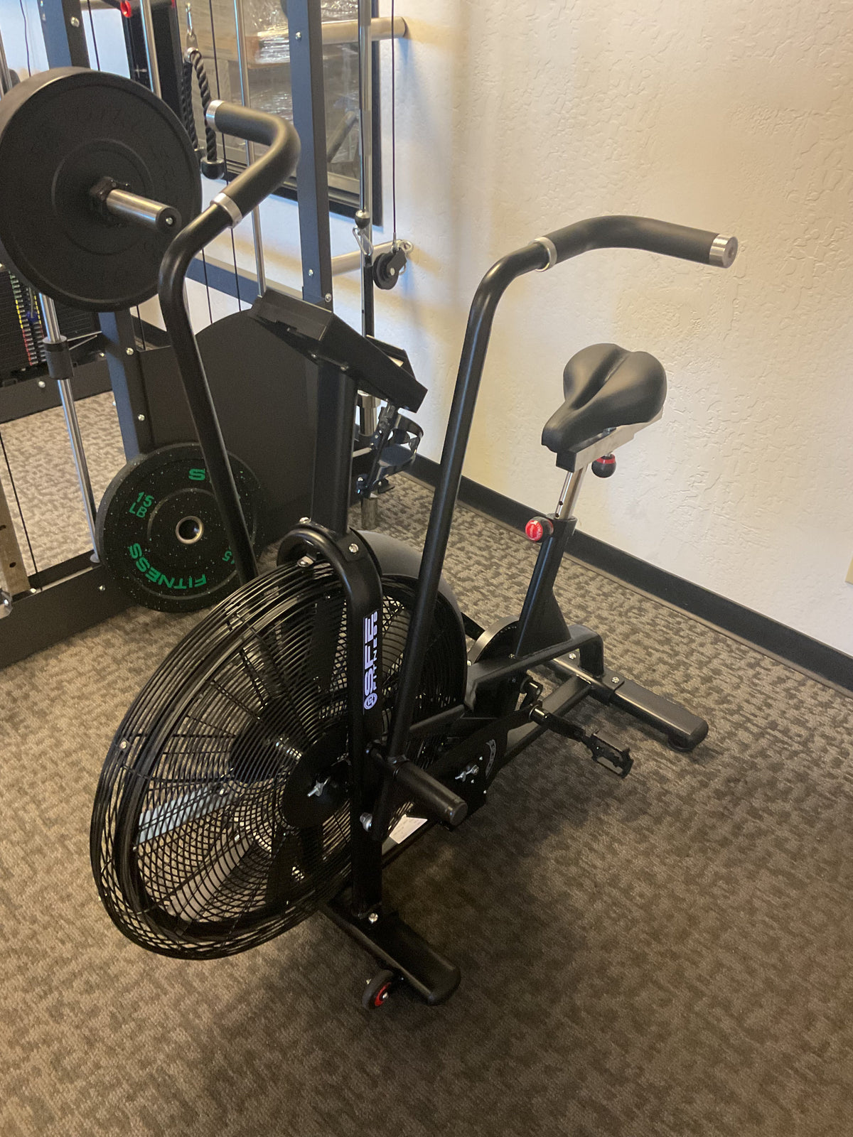 Sports & Fitness Exchange Air Bike with Dual Moving Arms