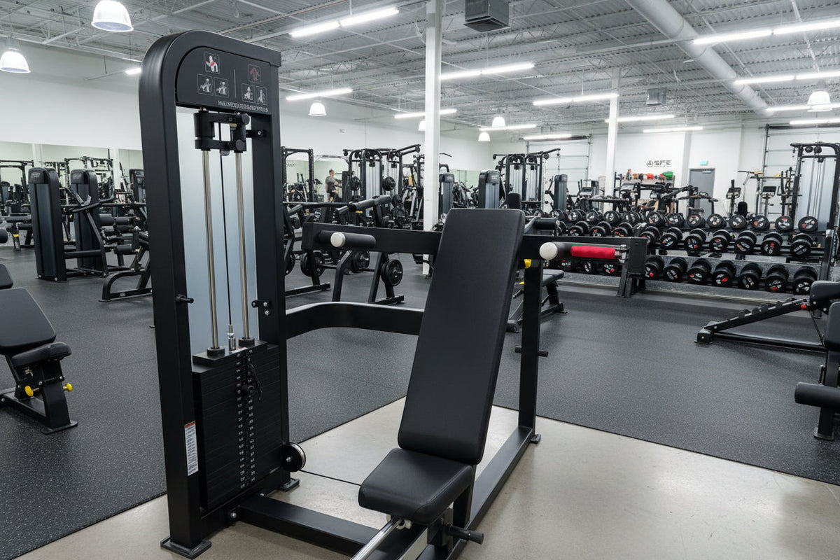 Sports & Fitness Exchange Selectorized Chest and Shoulder Press