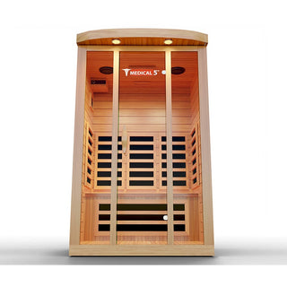 Medical Sauna 3 Person Full Spectrum Infrared Sauna (Medical 5) – white