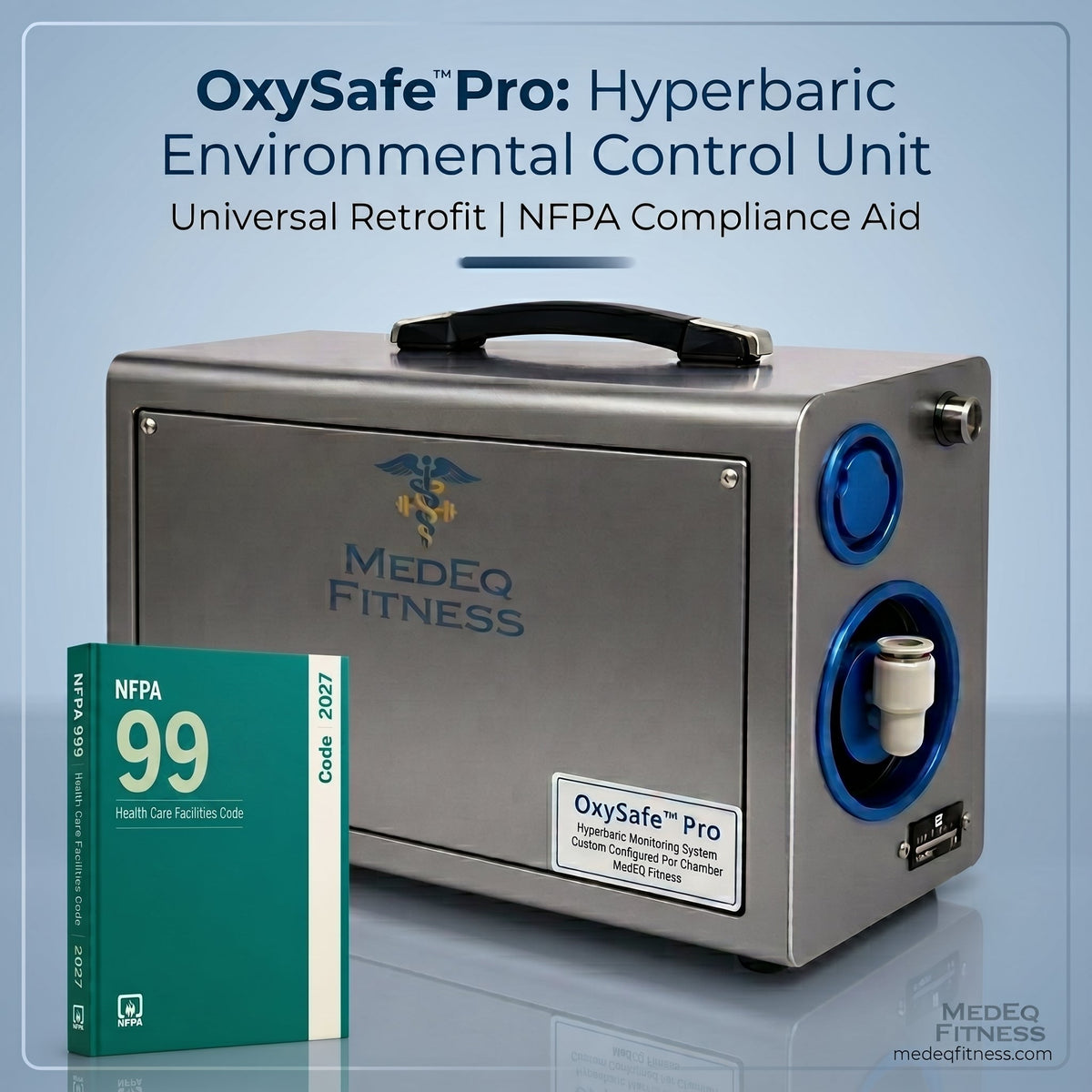 MedEq OxySafe Pro Hyperbaric Chamber Atmospheric Management System
