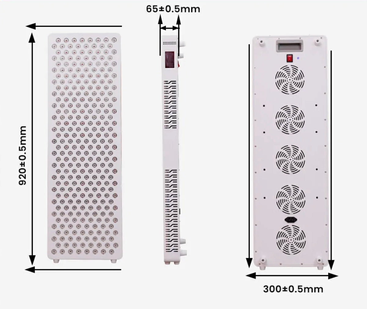 MedEq TimeLight Elevate Red Light Therapy Panel, 9 Wavelength