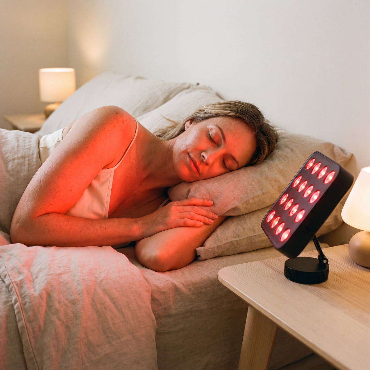 SaunaBox Red Light Shower Lamp
