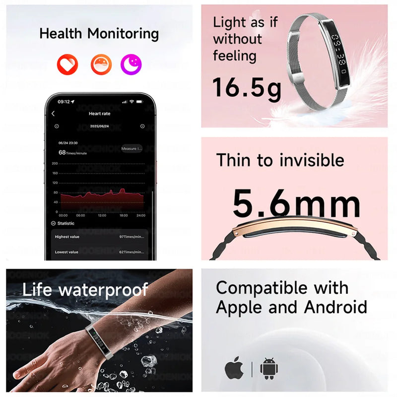 Sleep & Fitness Tracking Smart Bracelet