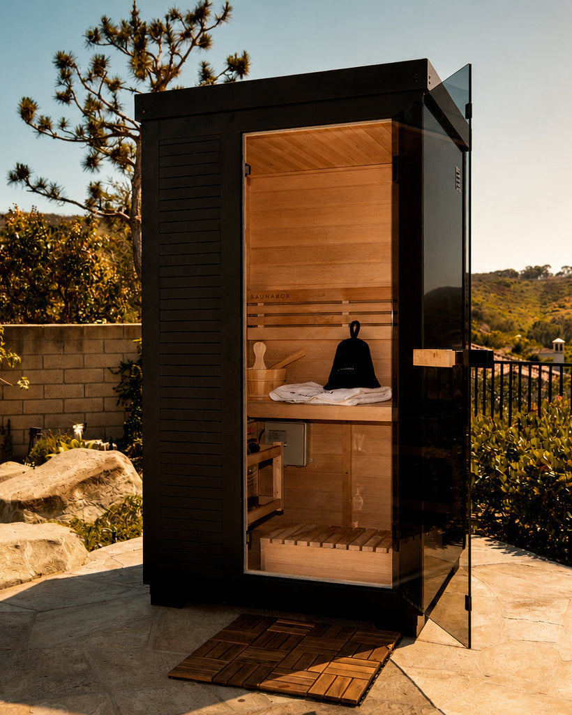 SaunaBox Forge 1-Person Traditional Finnish Sauna
